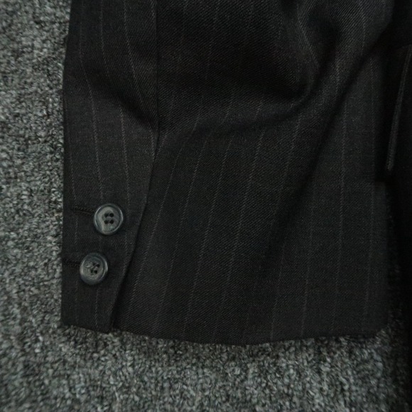 VINTAGE Brooks Brothers Blazer Mens 43S Gray Golden Fleece Pinstripe Jacket USA - Picture 6 of 14